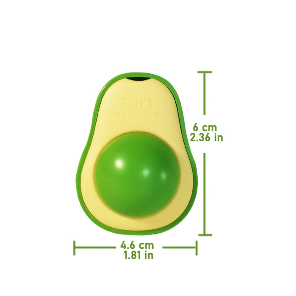 Avocado Shaped Catnip Wall Ball