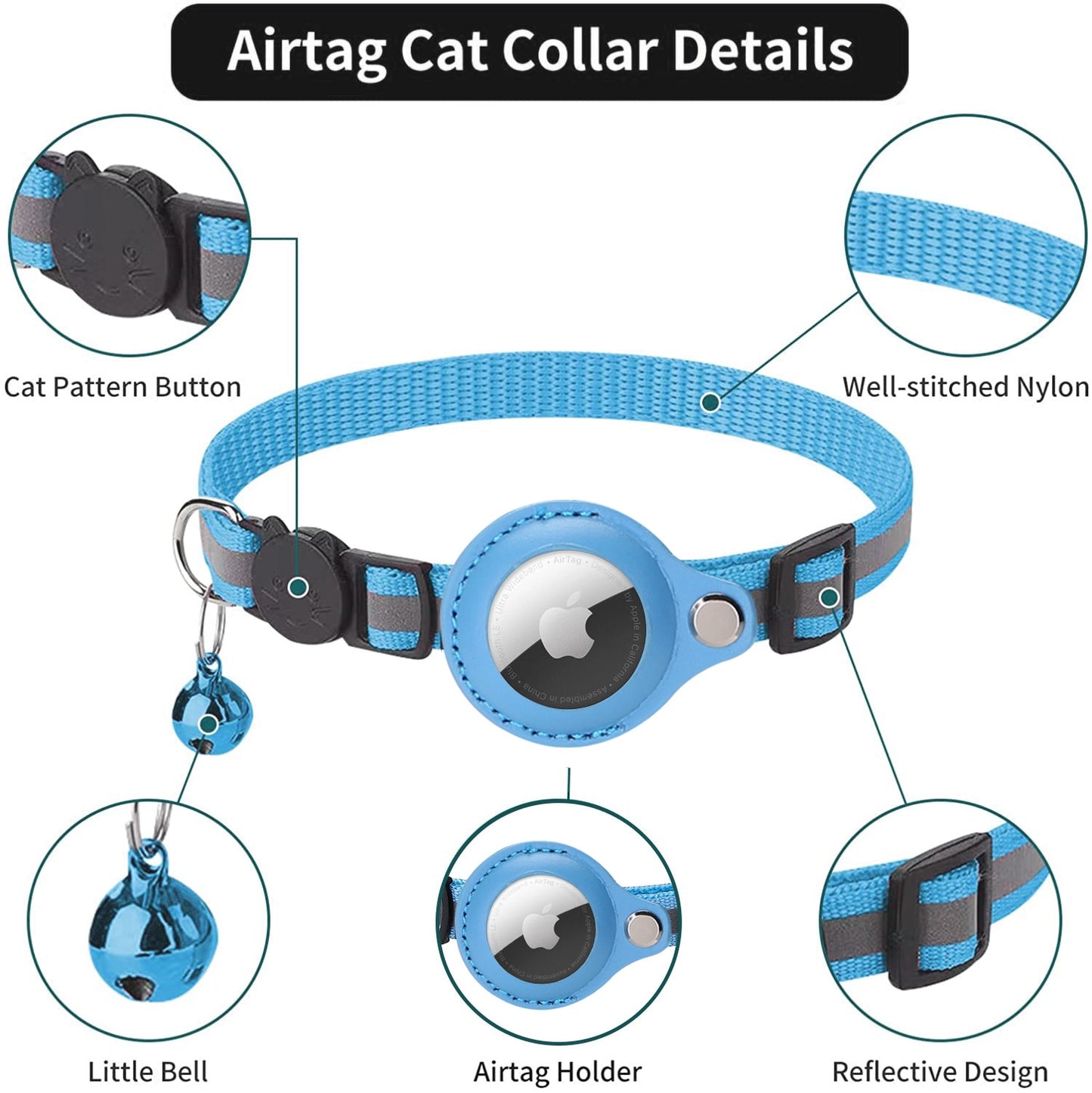 Anti-Lost Pet Collar Protective Tracker