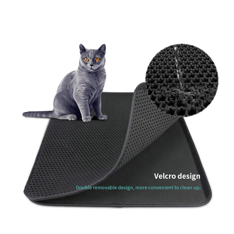 Double Layer EVA Cat Litter Pad: Waterproof, Non-Slip, and Easy Clean